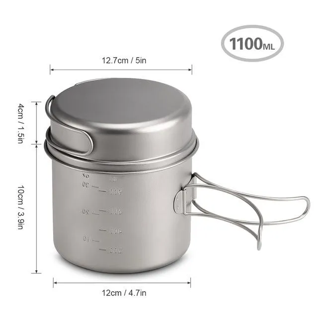 Titanium Camping Cook Set